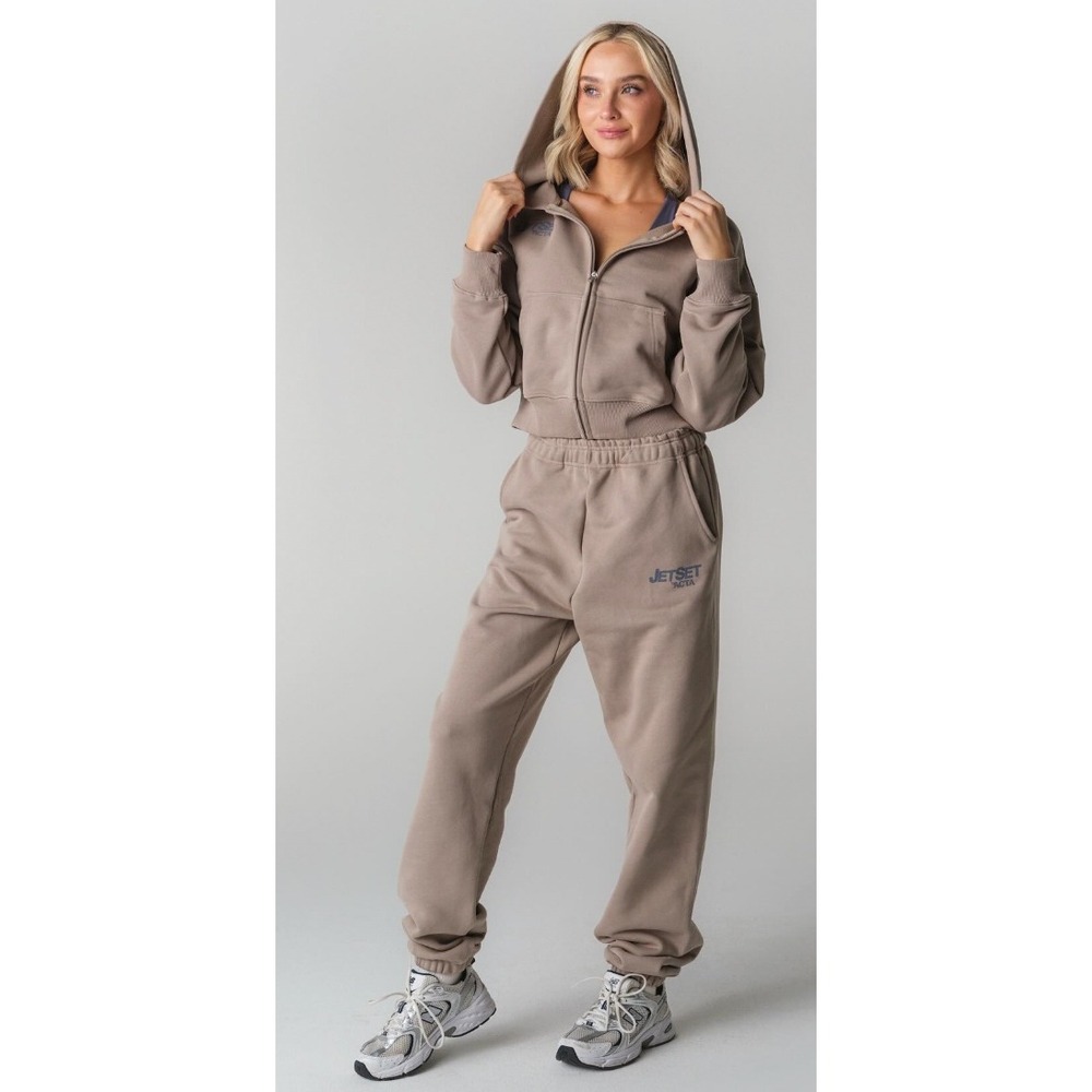 ACTA Wear‎ 100% Cotton Everyday Oversized Joggers In Color Moon Size S NWOT